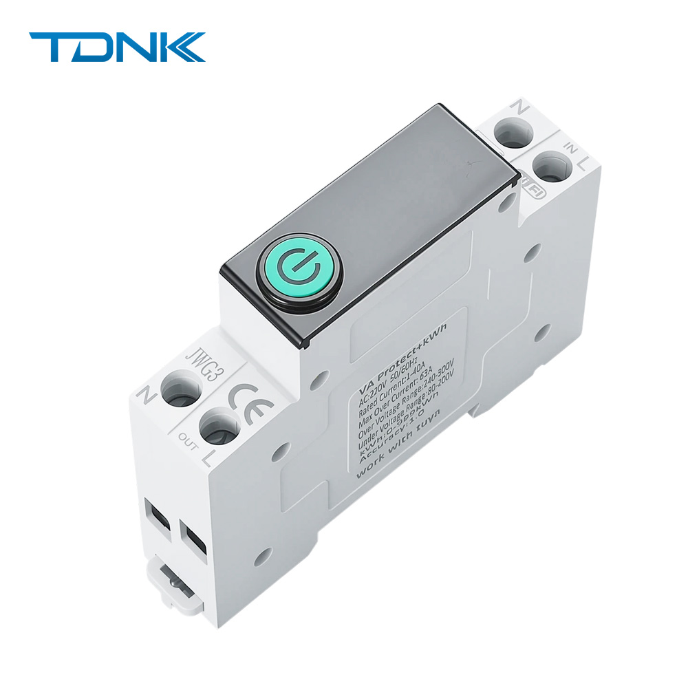 เบรกเกอร์อัจฉริยะติดราง DIN Tu - Energy Meter Din Rail Wifi บทวิจารณ์และราคา