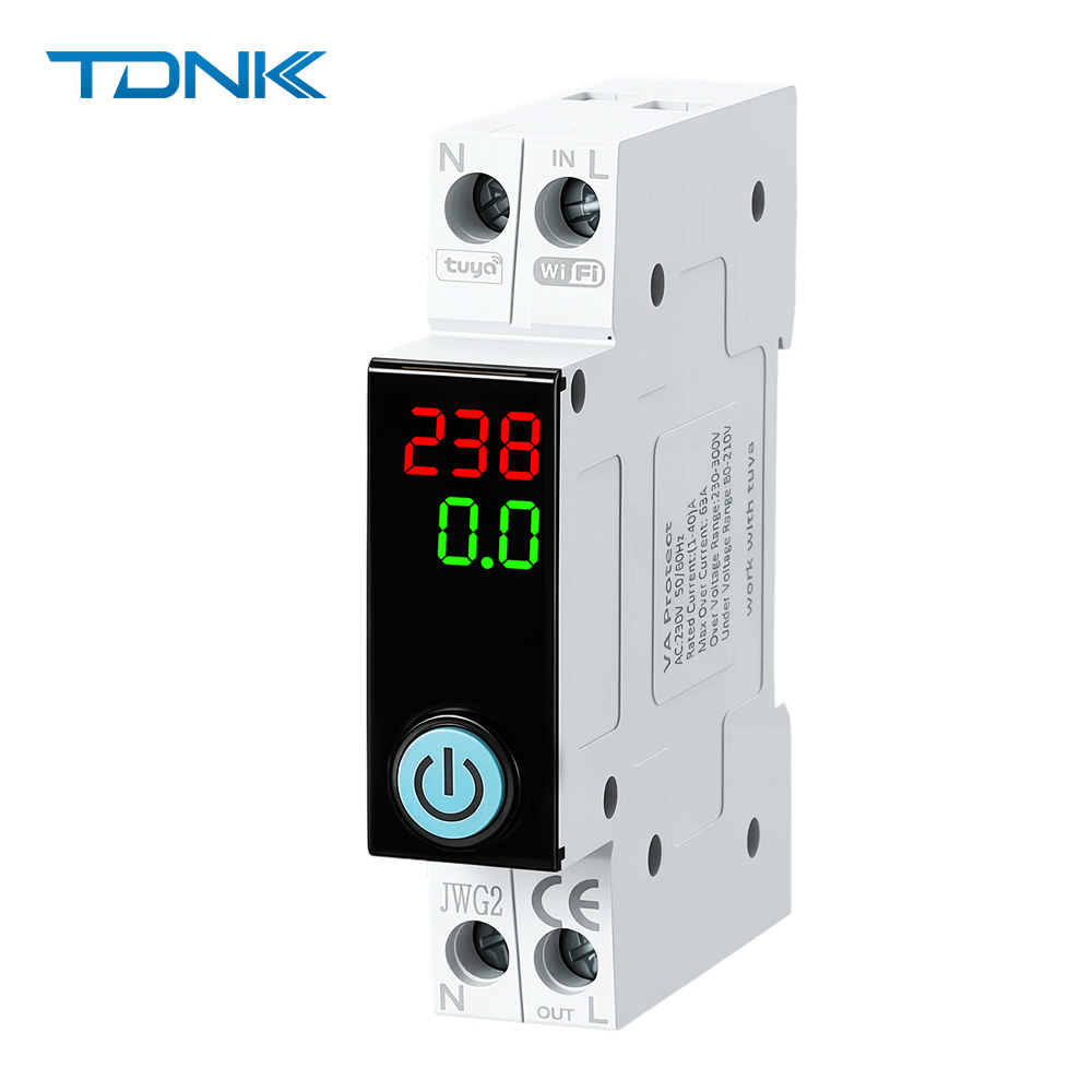 เบรกเกอร์อัจฉริยะติดราง DIN Tu - Energy Meter Din Rail Wifi บทวิจารณ์และราคา