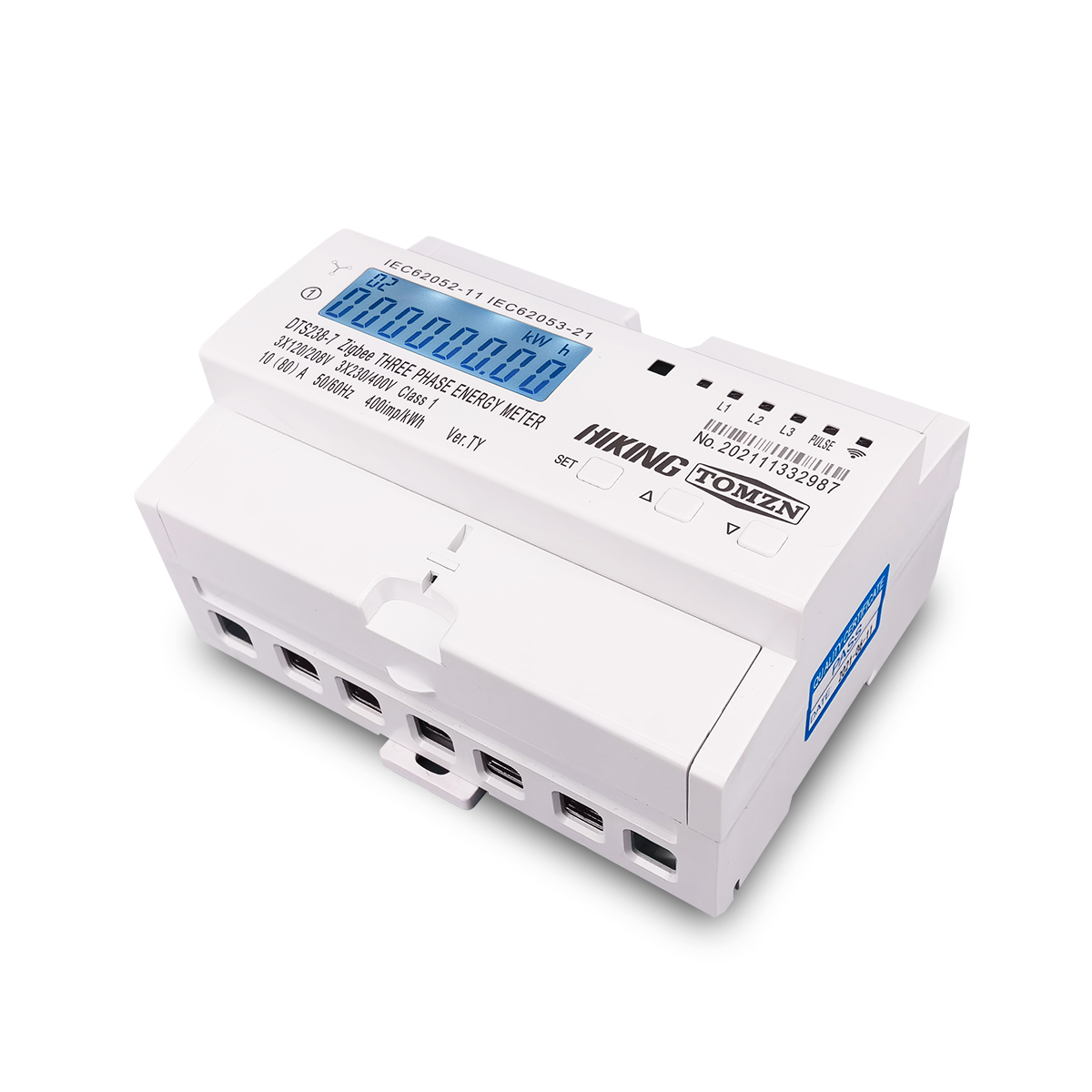 TOMZN 80A เกตเวย์ Zigbee 3 เฟส - Energy Meter Din Rail Wifi บทวิจารณ์และราคา