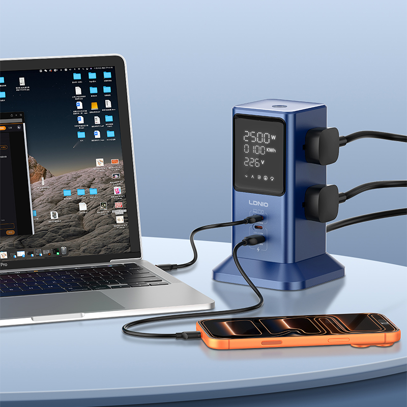 ปลั๊กไฟอเนกประสงค์ LDNIO รุ่น  - Smart Power Strip 4 Outlet Usb บทวิจารณ์และราคา