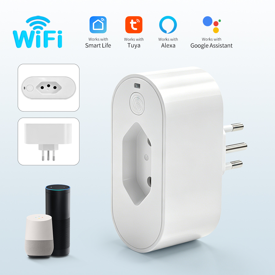 ทูย่า ไวไฟปลั๊กอัจฉริยะพร้อมระ - Smart Socket 16A Tuya App บทวิจารณ์และราคา