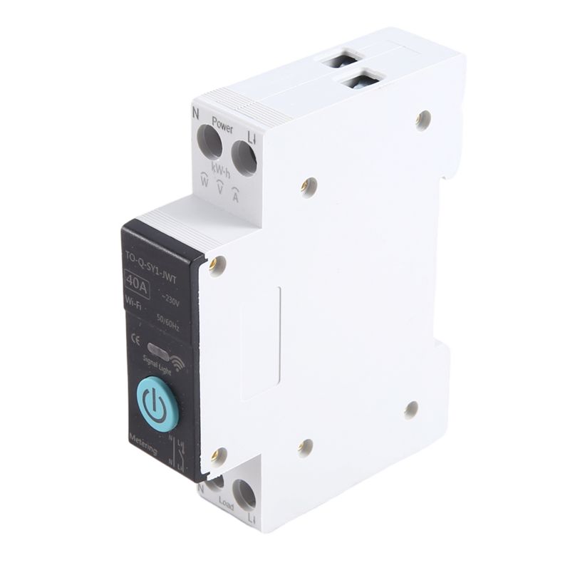 L68A 40A Tuya มิเตอร์วัดพลังงา - Energy Meter Din Rail Wifi บทวิจารณ์และราคา