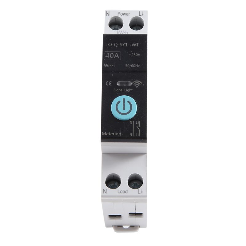 L68A 40A Tuya มิเตอร์วัดพลังงา - Energy Meter Din Rail Wifi บทวิจารณ์และราคา