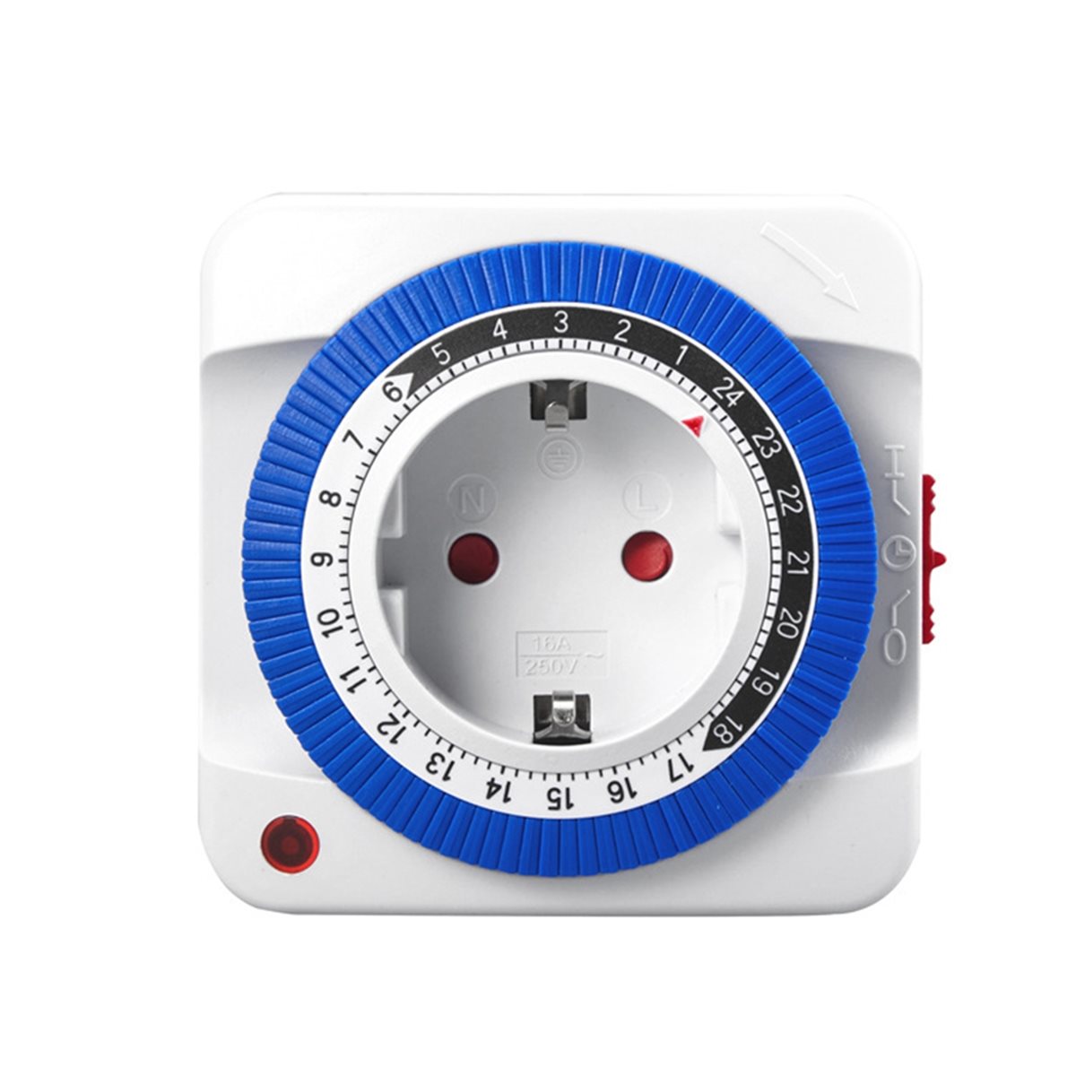 สวิตช์ตั้งเวลา EU 24 ชั่วโมง ป - Smart Socket With Timer Countdown บทวิจารณ์และราคา
