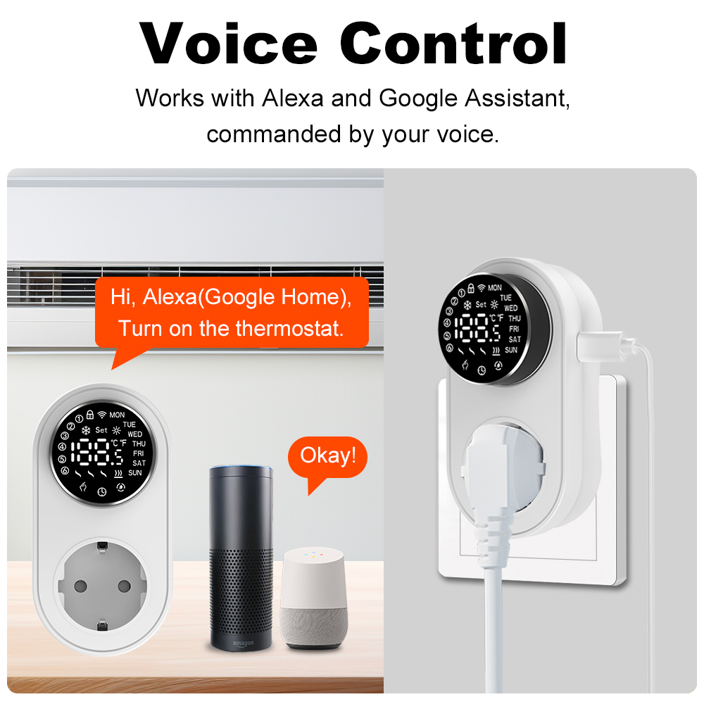 ปลั๊กอัจฉริยะ MANHOT พร้อมระบบ - Smart Socket 16A Tuya App บทวิจารณ์และราคา